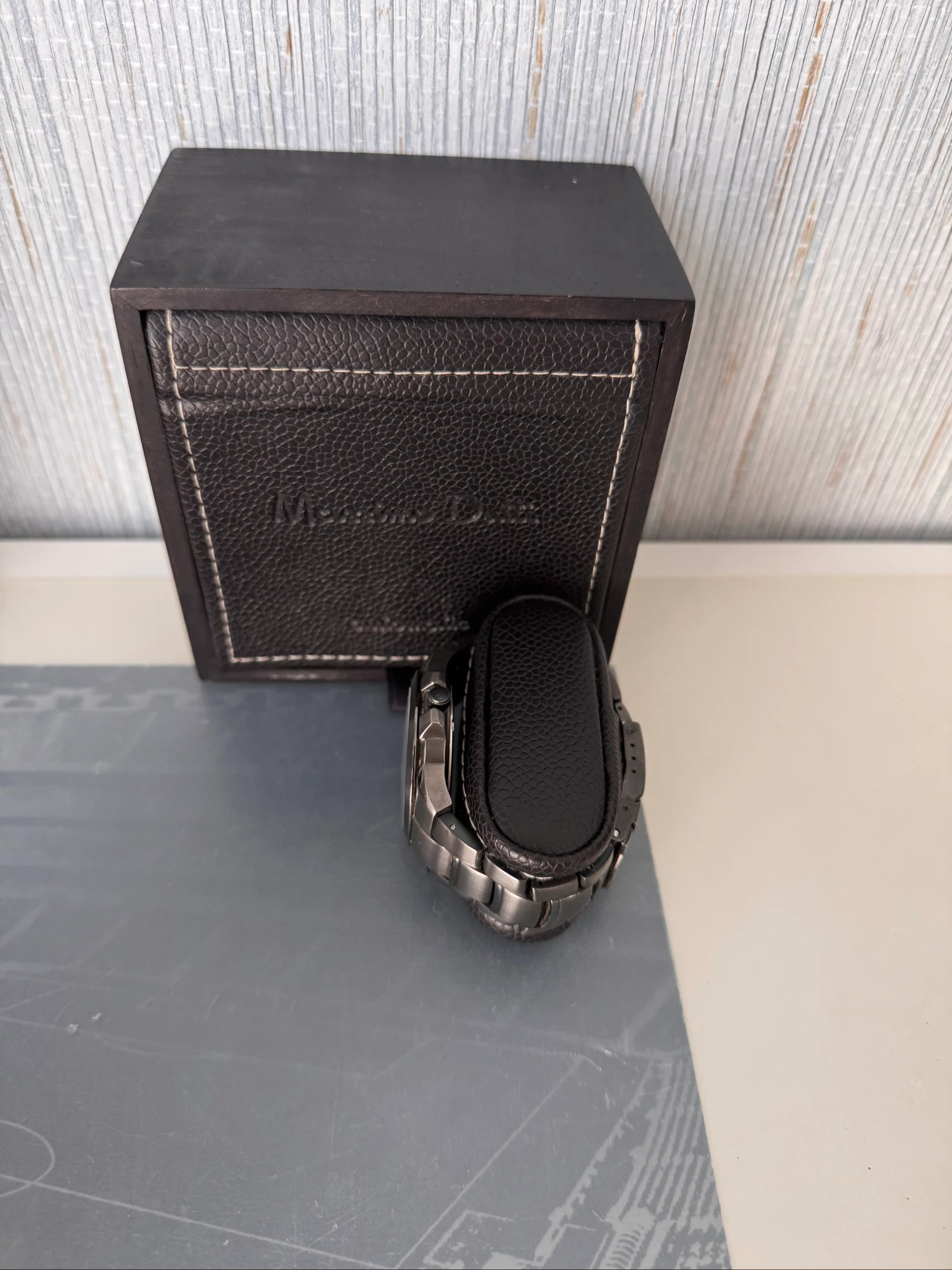 ⌚ Original Massimo Dutti Black Watch + Box | Elegant | Very Well Maintained – photo 5
